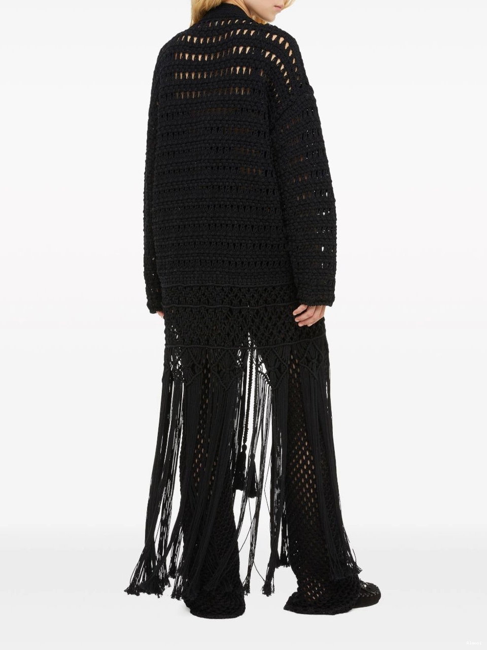Affordable Love To Alanui Women fringed cardigan India Letter 0824